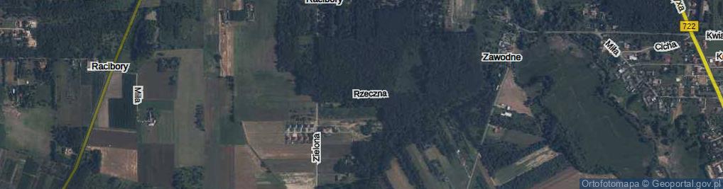 Zdjęcie satelitarne Rzeczna ul.